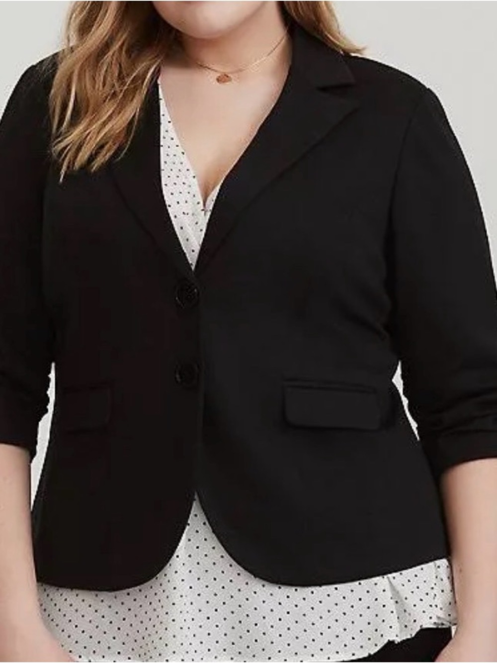Torrid-Black Women's Stretch Blazer